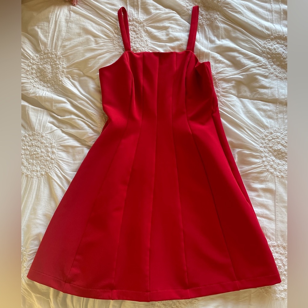 She + Sky Red Dress